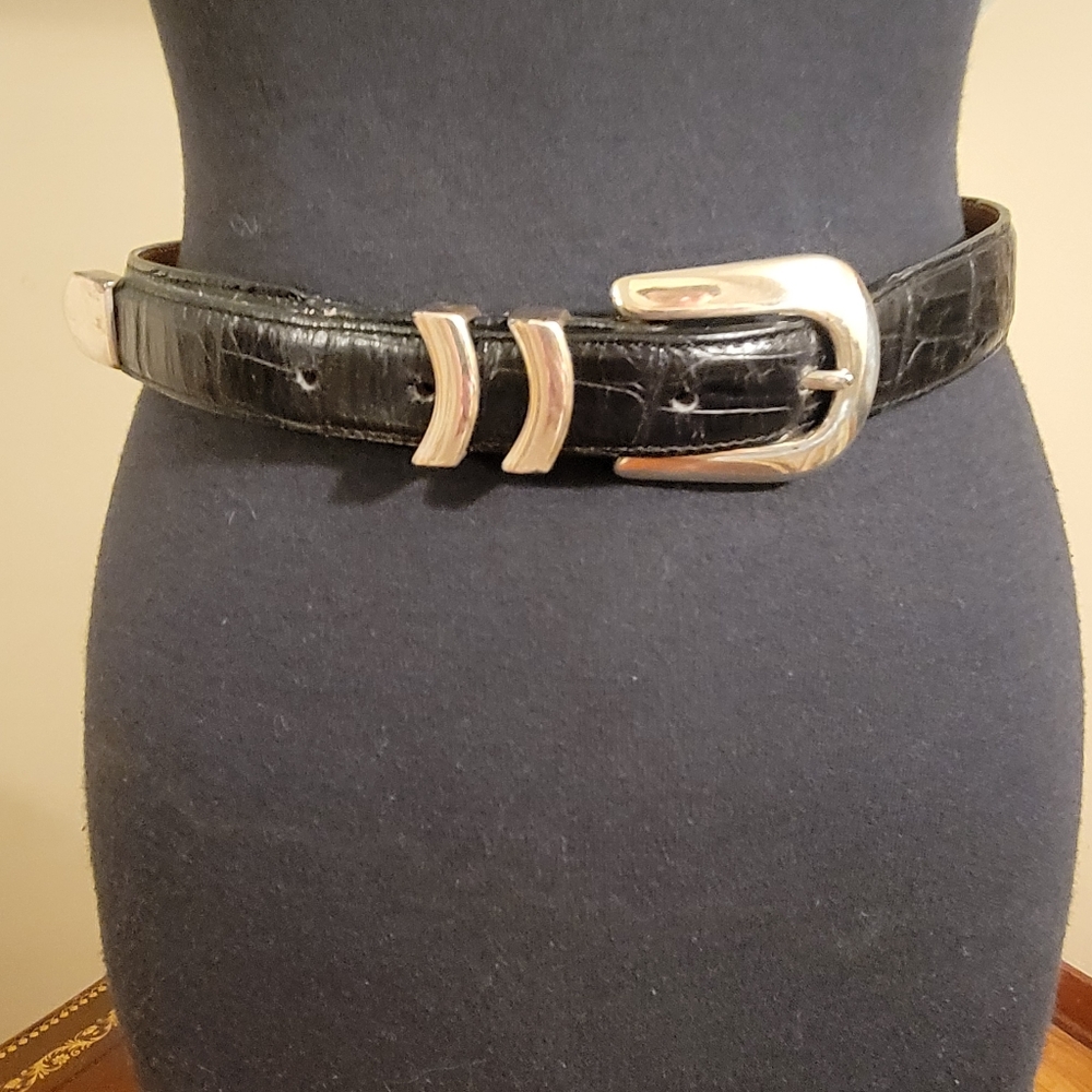 Cutter & Buck Black Leather Belt